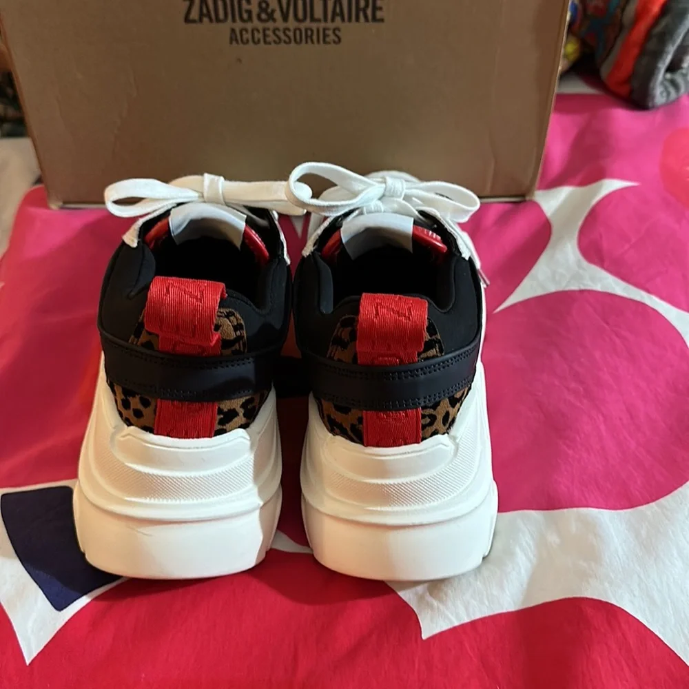 Zadig&Voltaire Future Leo Printed Sneakers - Picture 7 of 8